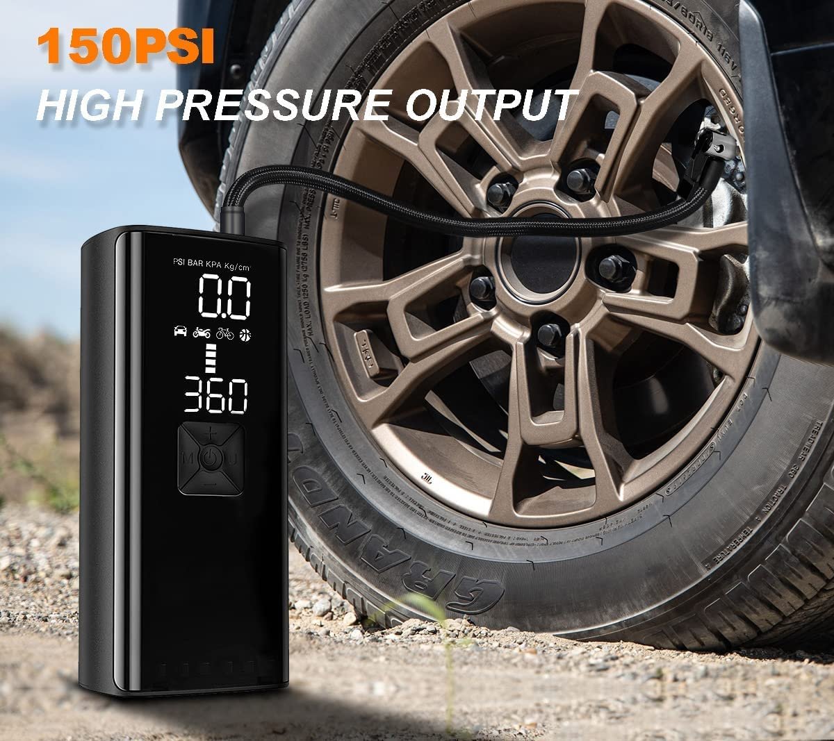 Auto Air portable pump