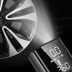 Auto Air pump and included accessories