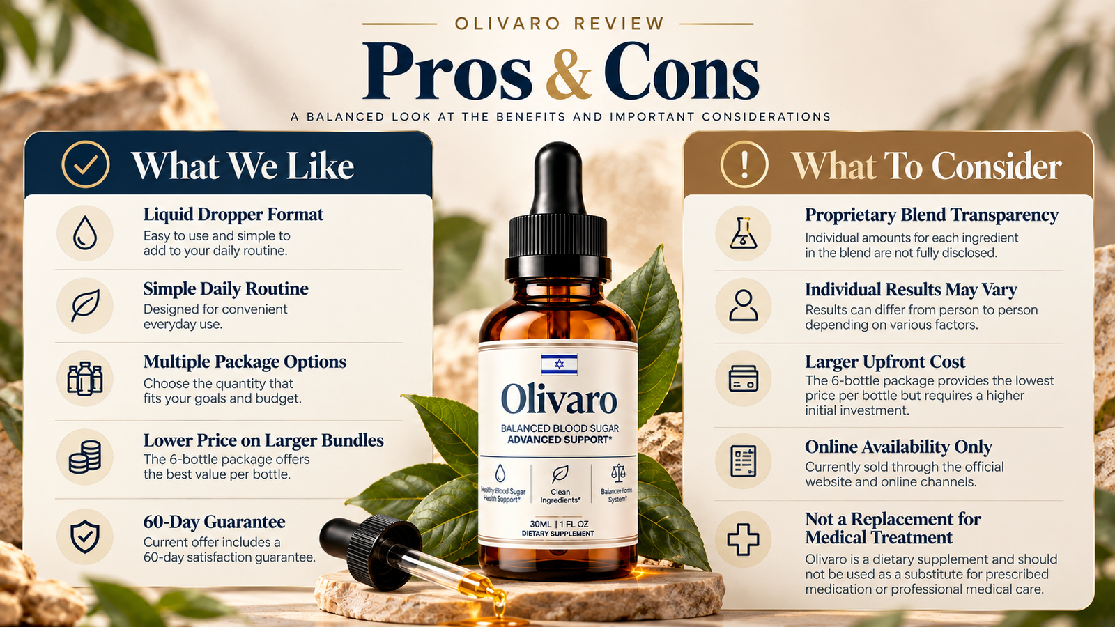 Olivaro review pros and cons