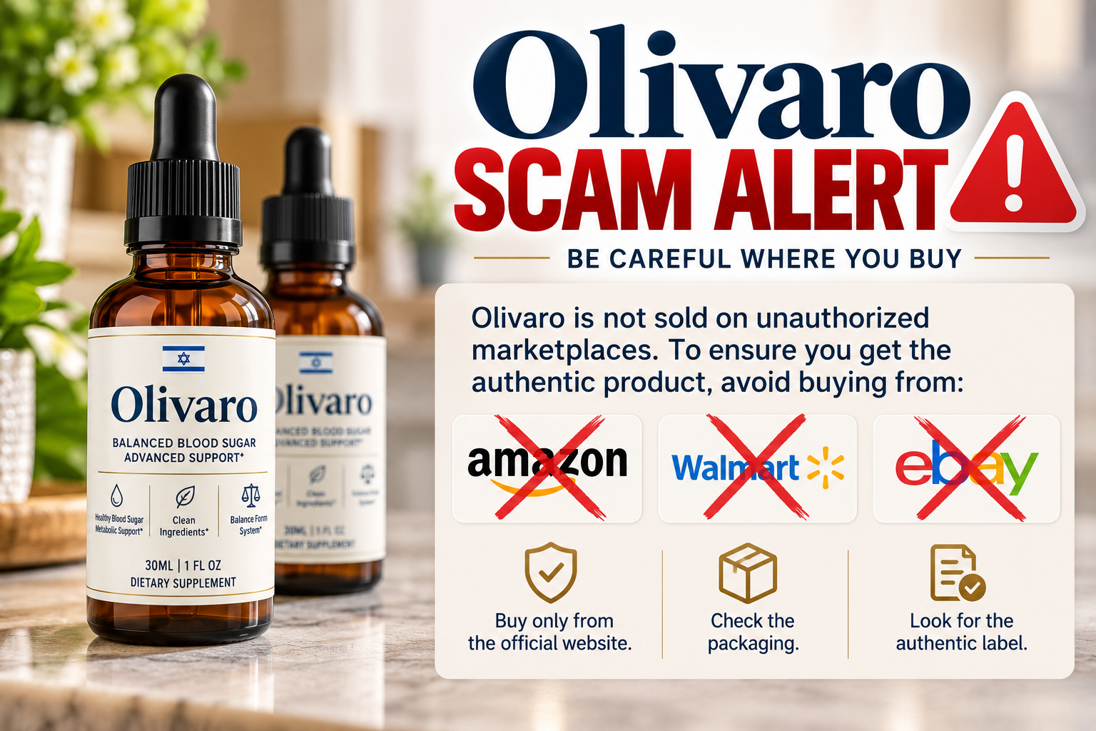 Olivaro scam alert warning signs